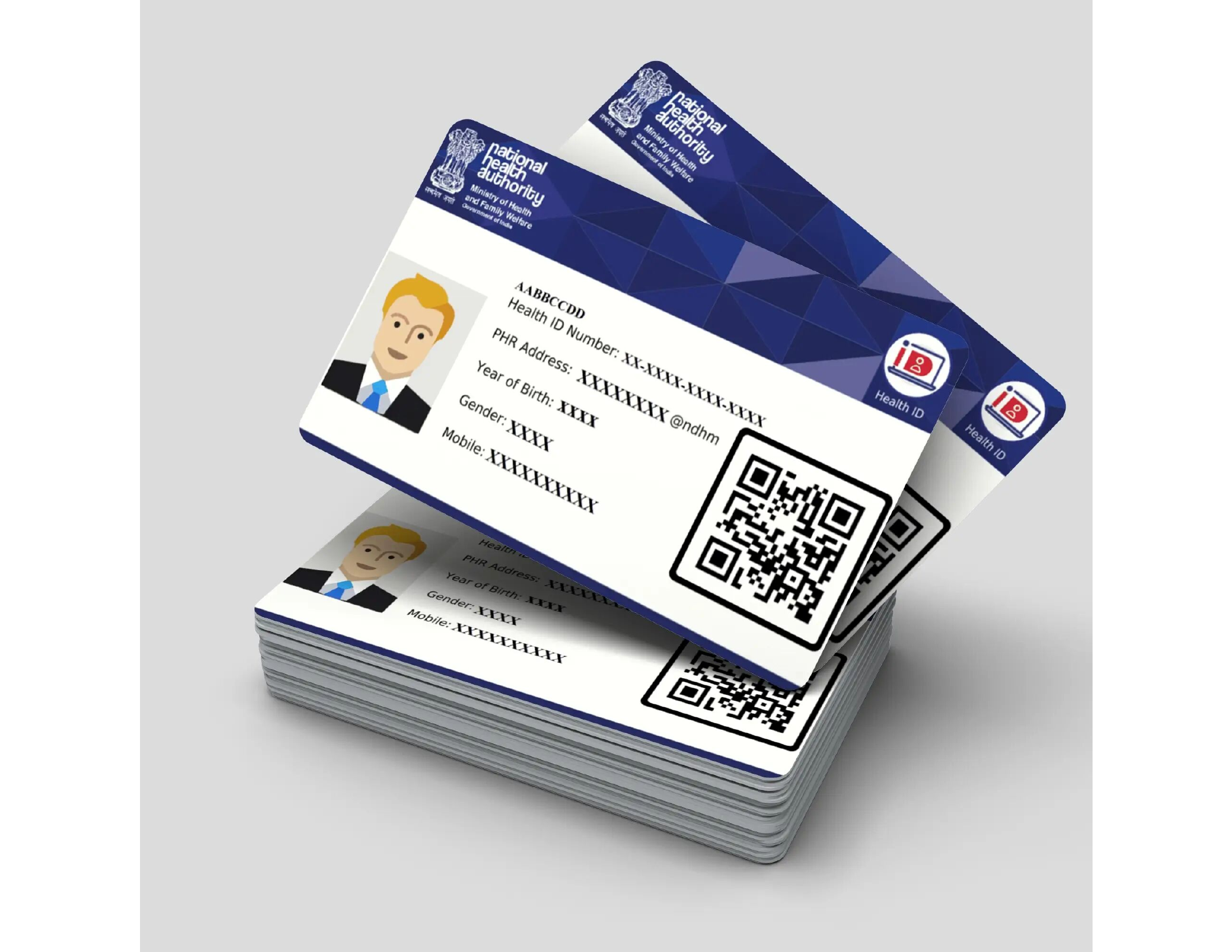 ABHA Health ID Card PVC Printing Service