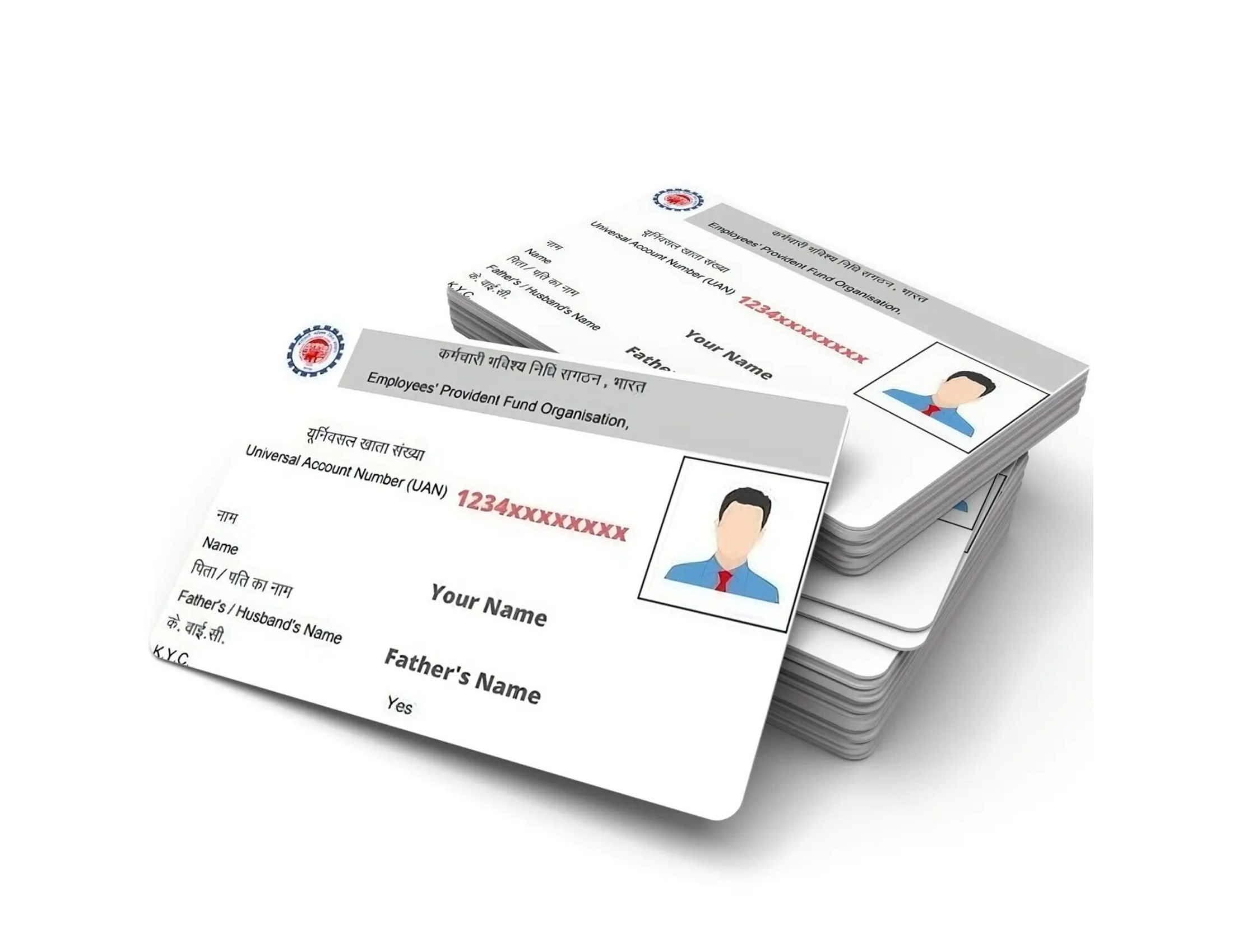 UAN EPF Card PVC Printing Online